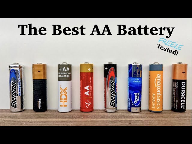 The Best AA Battery // Cold Tested 