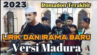 2 lirik Bangunin Sahur versi Madura.