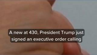 President Trump signs executive order to reorganize childhood vaccine recommendations
