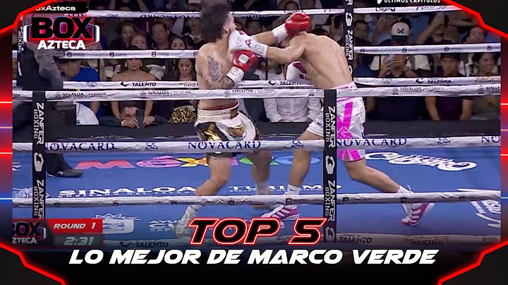 Top 5 | Lo Mejor de Marco Verde vs Cristian Montero | 12 Julio 2025