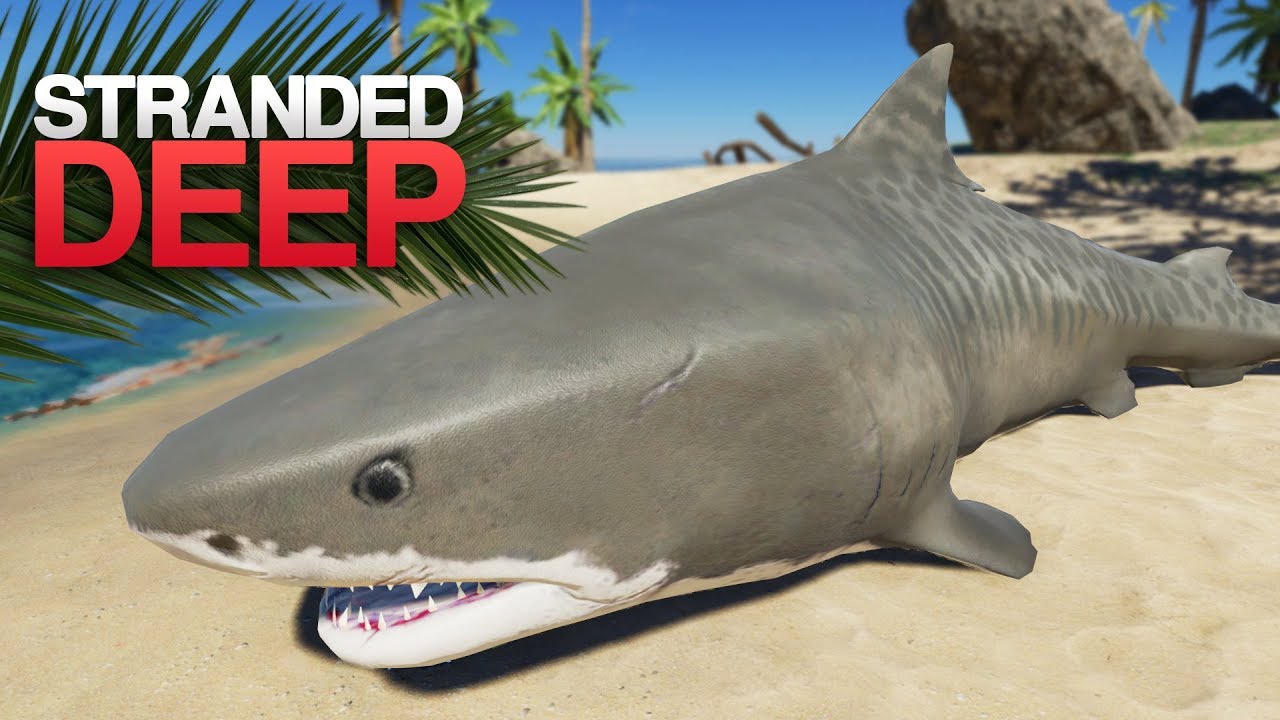 KILLING THE SHARK! Stranded Deep S3 Episode 13 - YouTube