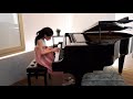 J.S.Bach: Invention No 8 BWV 779 played by Charice Elleanore Konggo Budiman (9)