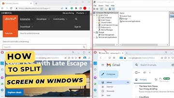 How to split your screen in Windows 10