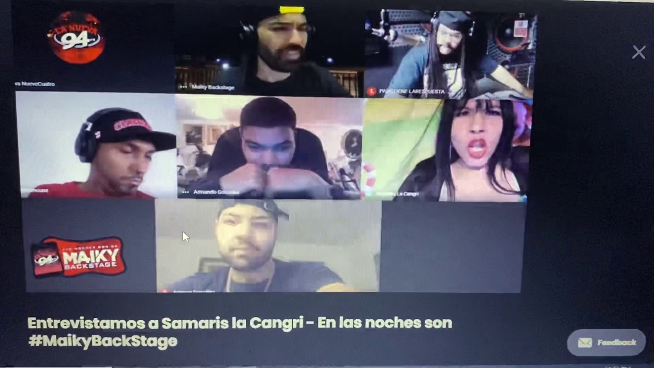 Entrevista a Samaris “La Cangri” con Mickey Backstage - YouTube