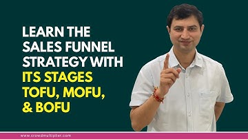 Learn the Sales Funnel Strategy with its stages TOFU, MOFU & BOFU