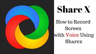 How to record screen with voice using Sharex