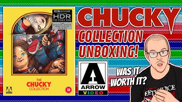 The Chucky Collection Arrow Video 4K Set Unboxing! - Was It Worth It?