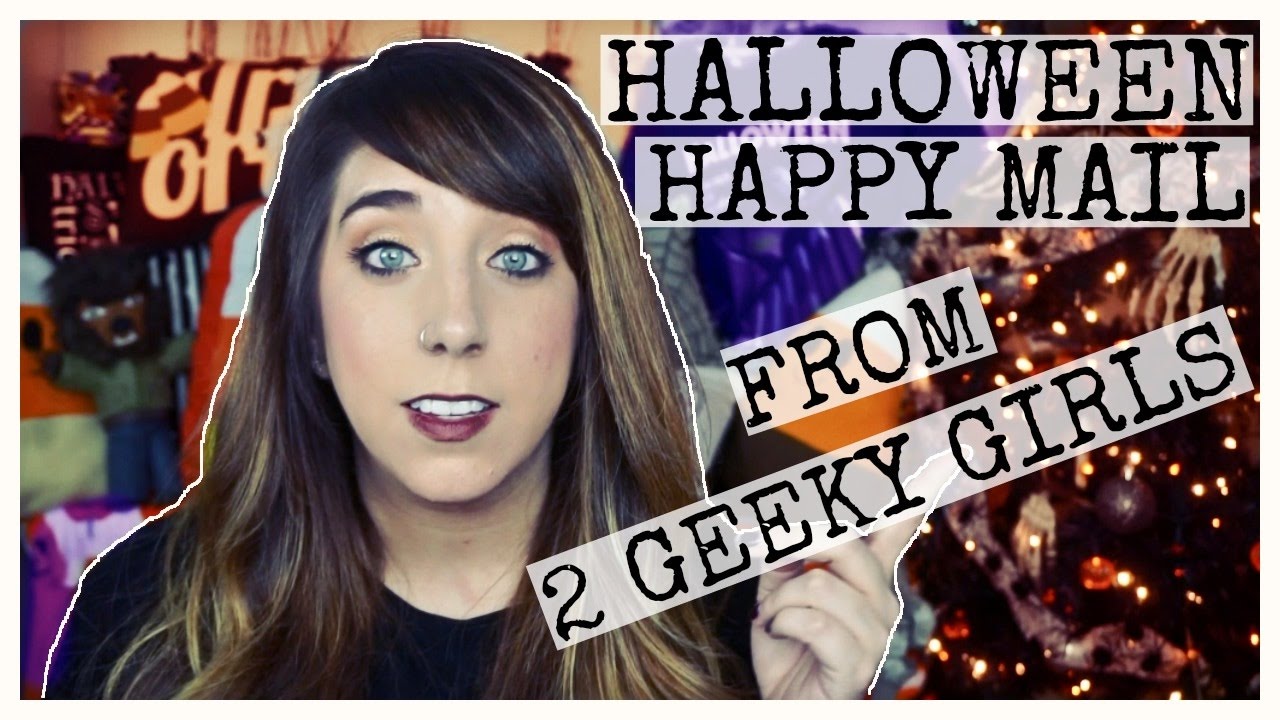 HALLOWEEN HAPPY MAIL FROM 2 GEEKY GIRLS!!!