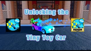 Unlocking the Level 8 TINY TOY In Roblox Jailbreak Season 11!