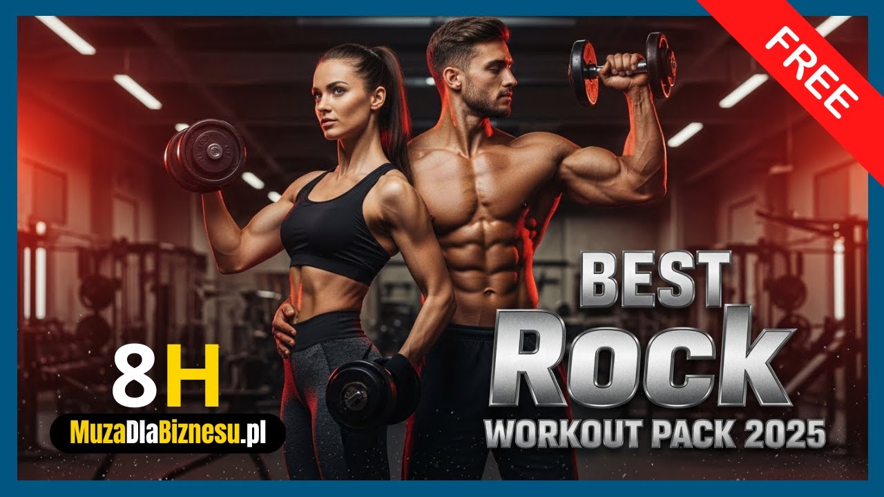BEST 8H Rock Workout Music 2025/2026 | GYM Training Motivation Background Mix REVEALED 🔥