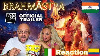 BRAHMĀSTRA OFFICIAL TRAILER -🇮🇳INDIA-🇮🇳-Reaction and Analysis 🇮🇹Italian And Colombian🇨🇴