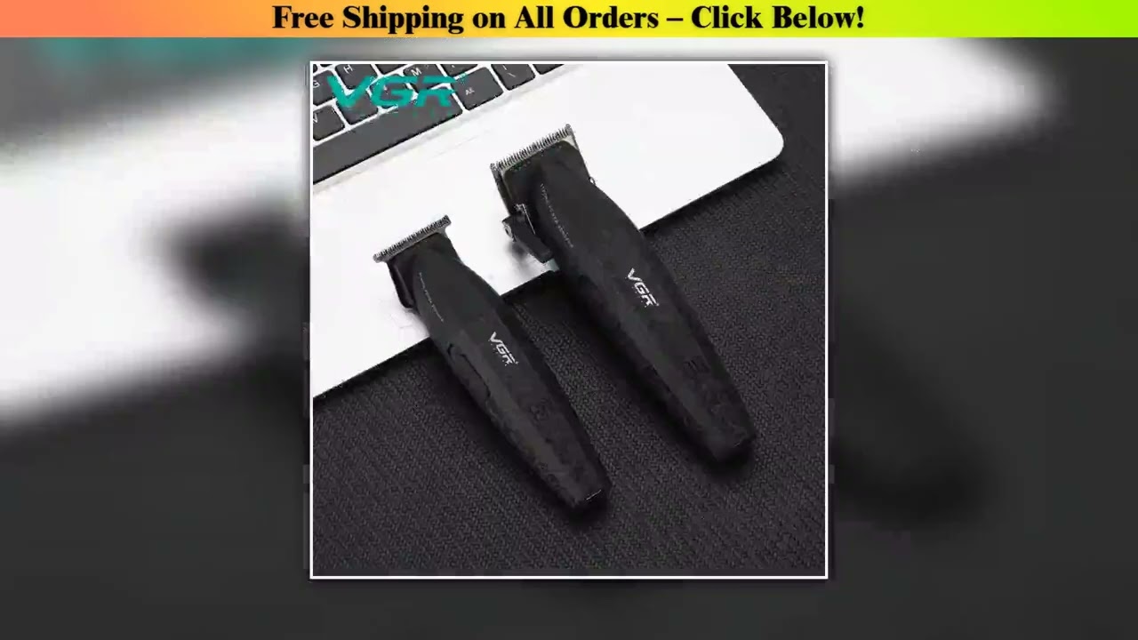 VGR Hair Trimmer Professional Electric Hair Clipper Barber Hair Cutting Machine 9000