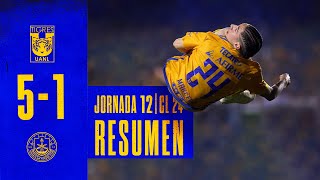 📹 El Resumen | Tigres 5 - 1 Mazatlán | Jornada 12 | Clausura 2024