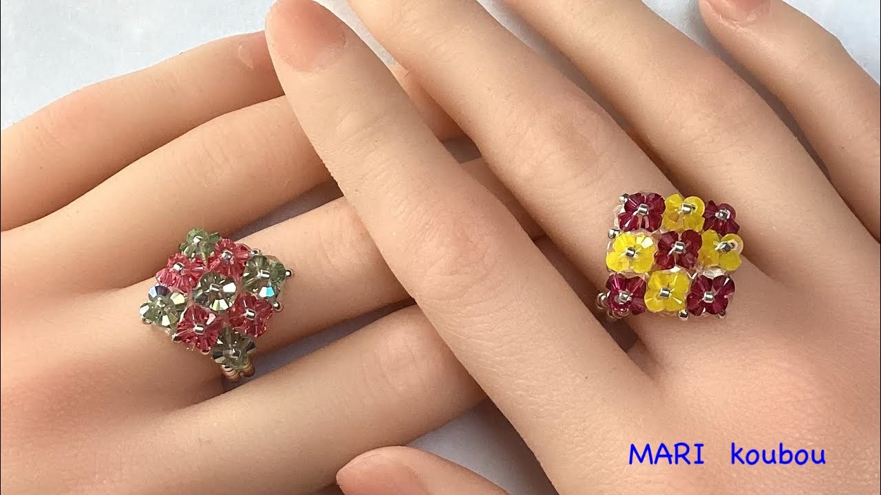 Маленькое кольцо с цветком