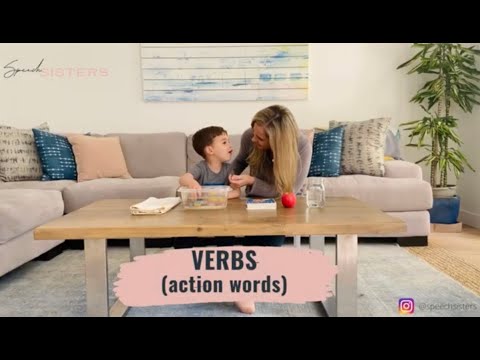 Verbs! How to Target Verbs at Home