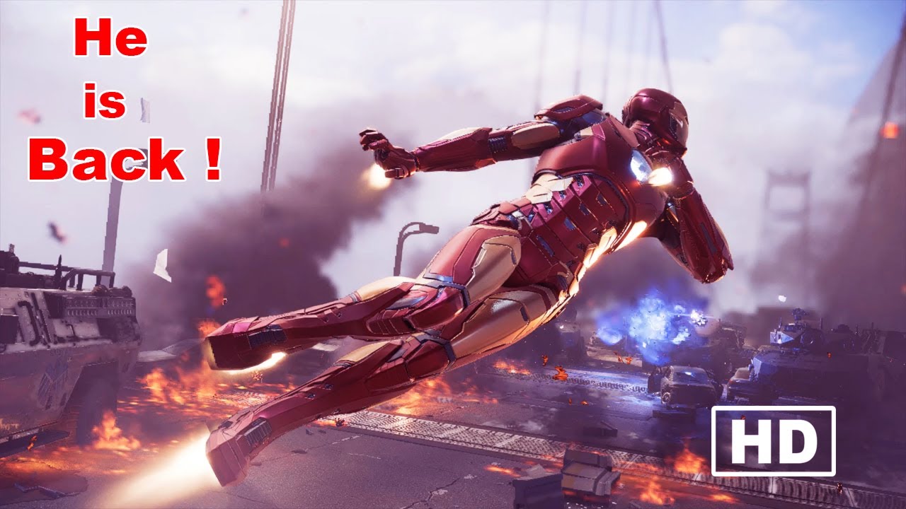 Iron man returns | Avengers Full | Tony Stark |  Game play