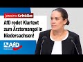 AfD redet Klartext zum Ärztemangel in Niedersachsen! – Jessica Schülke (AfD)