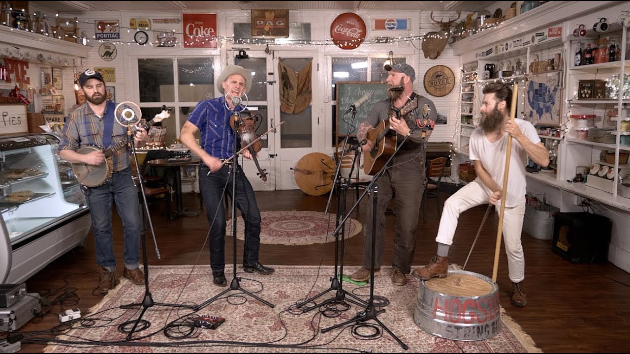 Hogslop String Band - Reuben's Train live on Lost River Sessions - YouTube