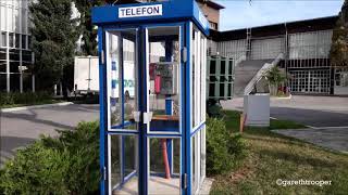 Retro Phone Booth Stara Telefonska Govornica Tehnički Muzej Zagreb