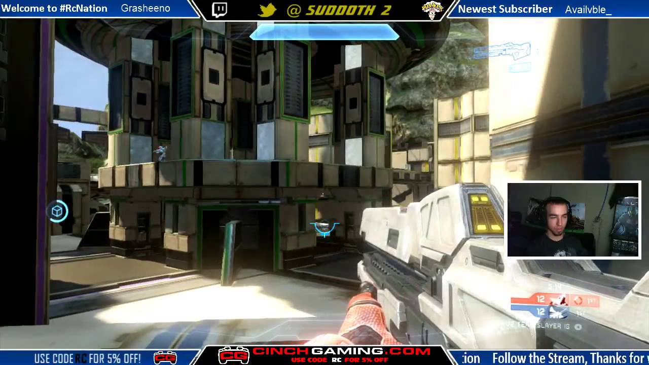 SUDDOTH 1 vs SUDDOTH 2 (Halo 4 1v1 LAN) Game 2 - Simplex