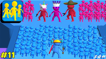 Join Clash 3D - All Levels Gameplay Walkthrough (iOS, Android) Part 11 | Level 84 - 90