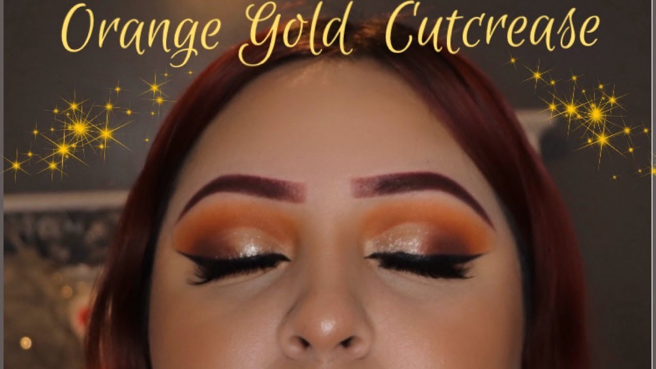 Orange Gold Cutcrease |Morphe X JaclynHill Ringthe alarm palette