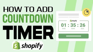 How to Add Countdown Timer to Shopify (Fast and easy)