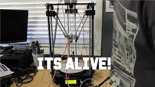 Its Alive! Update On G2S Pro Rostock 3d Printer