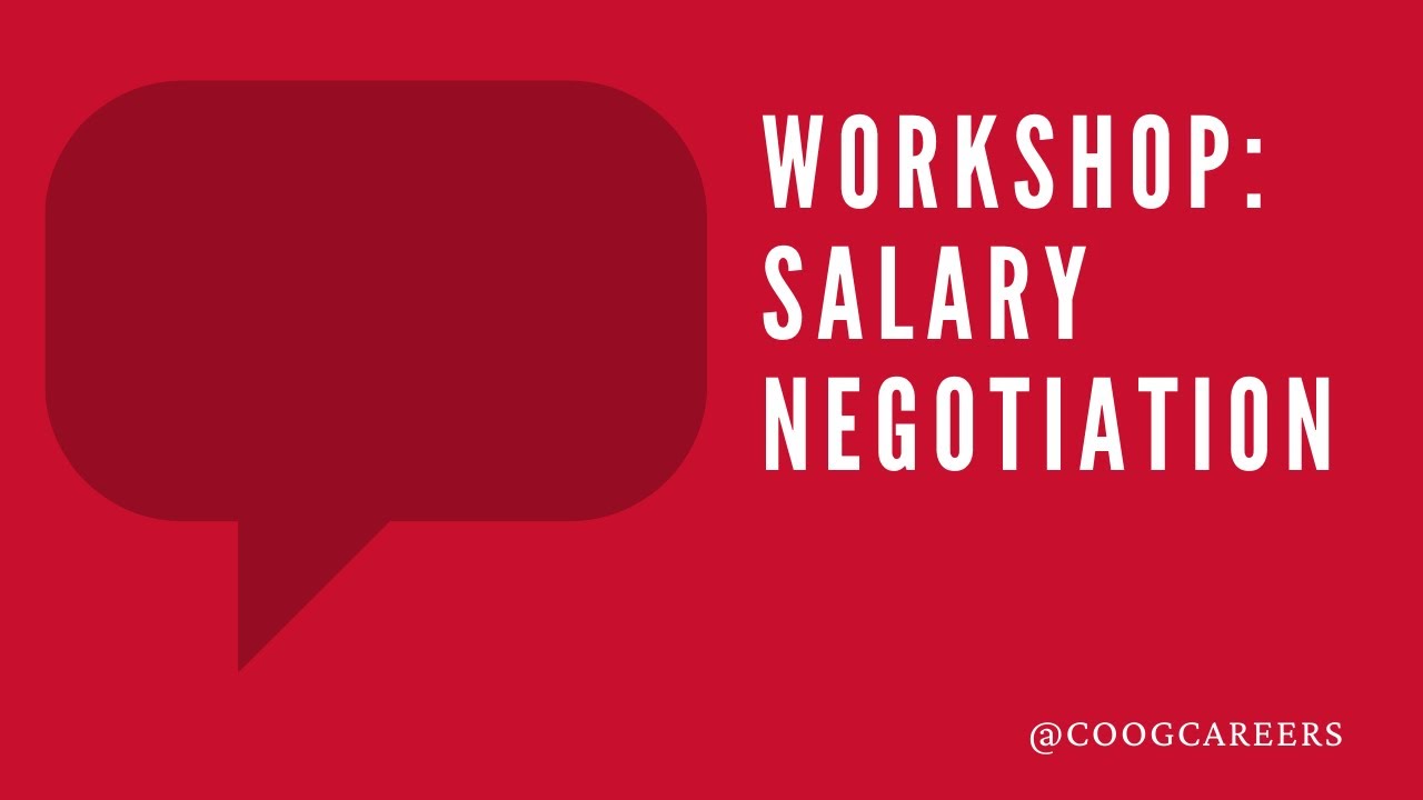 Salary Negotiation YouTube