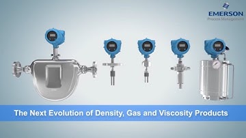 Densitometers and Viscometers from Emerson Automation Solutions