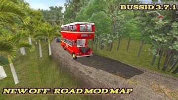 NEW BEAUTIFUL OFF-ROAD MAP MOD BUSSID3.7.1