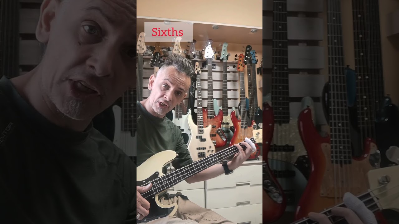 BASS LESSON Double Thumb Slap Groove Interval Exercise PT1 #basstutorial #slapbass #musiclesson #jb