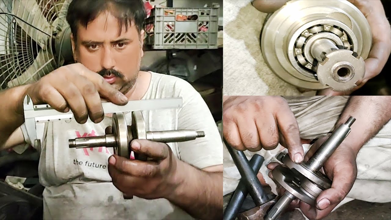 How To Repair Engine Weight CD 70/ Change Motorcycle Connecting Rod Kit