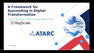 Digital Transformation Mission Area: Travis Howerton, CTO, RegScale