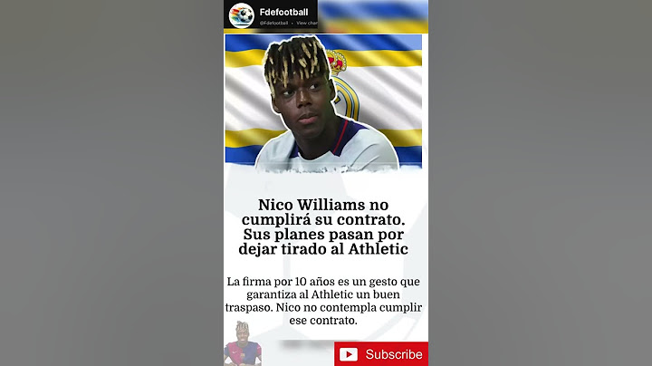 Nico Williams no cumplirá su contrato. #futbol #nicowilliams #fcbarcelona #barcafc #fcb#fichajes