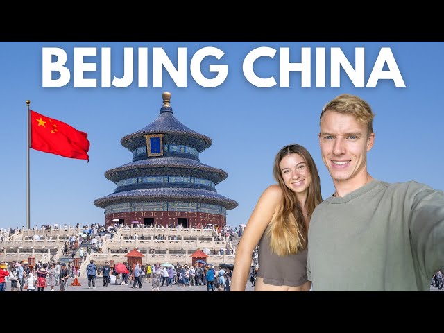 Travel vlog - CHINA is NOT what we expected - FIRST 24 HOURS in Beijing 🇨🇳