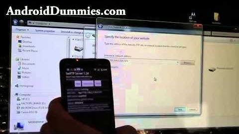 How to Access SD Card Wirelessly via FTP Server App on Android smartphones and Tablets!