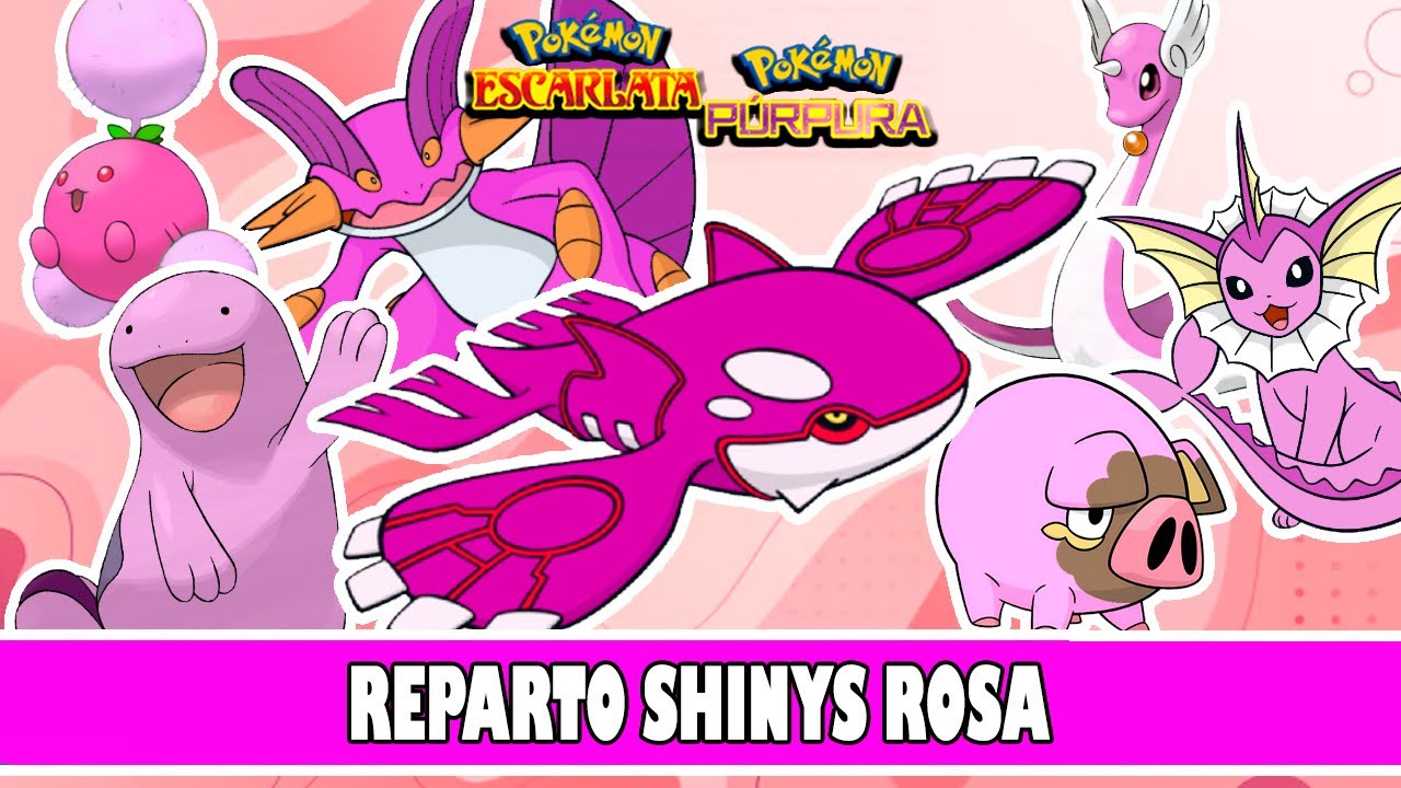 ⭐REPARTO POKEMON SHINY ROSA⭐ PARA ALEKS SERAN MORADOS !!! - YouTube