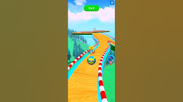 🎯 ⭐ 🎯 Sky Rolling Ball 3D Shorts # 37 🧿 🌟 🧿 #shorts #GVGameplay  #ytshort  #Skyrollingball3D