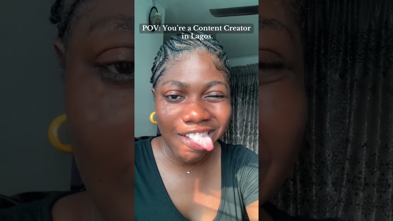 You’re a content creator in Lagos 