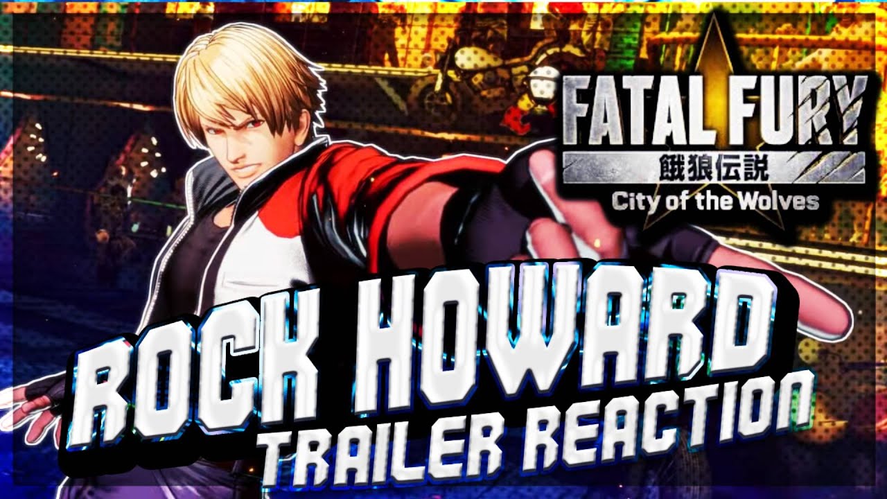 ROCK LOOKS AWESOME! FATAL FURY: CotW ROCK HOWARD Reaction