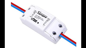 Sonoff Smart Home Wireless Remote Control Wifi Switch - UNBOXING