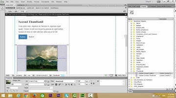 Bootstrap Thumbnails in Adobe Dreamweaver CC 2015