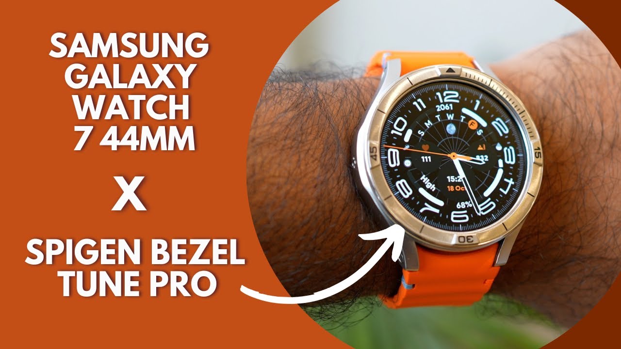 Samsung Galaxy Watch 7 44 мм | Чехол Spigen Bezel Tune Pro