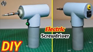 How To Make Rechargeable Screw Driver || Power Full Electric Screw Driver कैसे बनाये