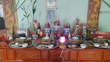 Tục phong thờ tổ tiên của dân tộc mường hòa bình