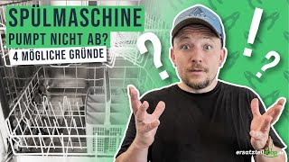 Geschirrspülmaschine pumpt nicht ab.