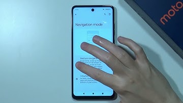 How to Change System Navigation on MOTOROLA Moto G04/G04s - Switch Navigation Mode