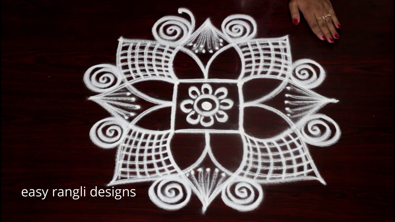 2020 Dassara Special kolangal ||#Navaratri muggulu rangoli designs with 2  dots - YouTube