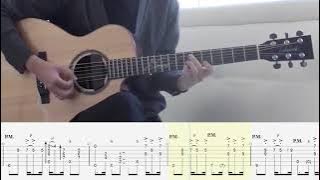 Fingerstyle Tabs | Justin Bieber - Love Yourself | Sungha Jung Tabs | Guitar Cover | Nino Music